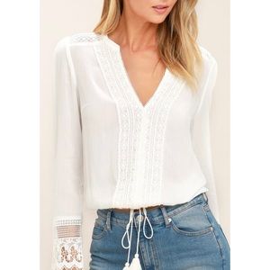 Lulu’s Bali Daydream Long Sleeve Top
